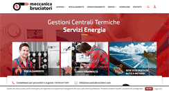 Desktop Screenshot of meccanicabruciatori.com